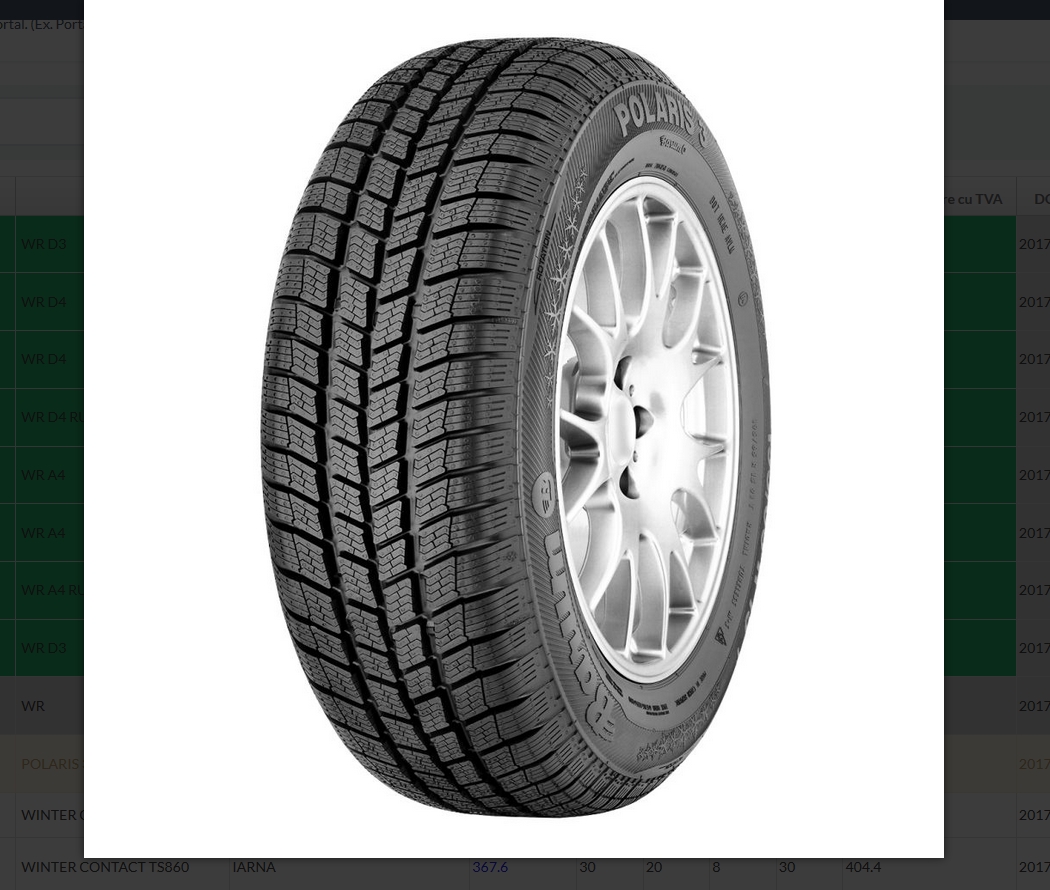Anvelopa iarna Barum 20555R16 Polaris 3 Pagina 1 - Piese Auto Opel Mokka